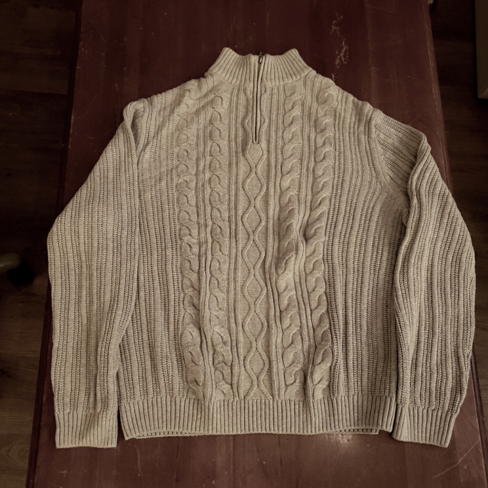 Tasso Elba cable knit Sweater